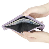 Royal Bagger RFID Short Wallets for Women Genuine Leather Multi-card Slots Card Holder Casual Coin Purse Bifold Wallet 2133