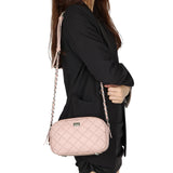 Royal Bagger Genuine Leather Chain Crossbody Bags, Diamond Pattern Camera Bag, Luxury Shoulder Purse for Women 1664