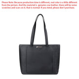 Royal Bagger Tote Bags for Women Genuine Cow Leather Fashion Casual Large Capacity Shoulder Bag Commuter Handbag 1523