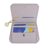 Royal Bagger Multi-card Slots Short Wallet Genuine Leather Credit Card Holder RFID Blocking Coin Purse with Keychain 2443