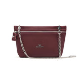 Genuine Leather RFID Crossbody Wallet