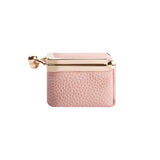 9894 Leather Kiss-Lock Jewelry Box with Chain