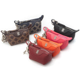 Royal Bagger Women’s Genuine Cow Leather Coin Purse with Keychain, Mini Zipper Pouch, Compact Change Wallet, Small Key Holder for Keys Cash Cards 4290