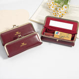 6135 Genuine Leather Jewelry & Glasses Organizer