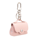 3302 Genuine Leather Earbuds Case with Keychain