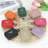 2901 Leather Earphone Pouch with Keychain