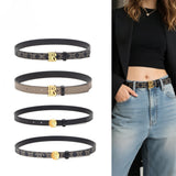 Genuine Cowhide Leather Women's Belt