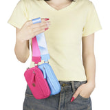 9102 Nylon RFID Wristlet Wallet for Women, Waterproof Multi-Zip Travel Purse