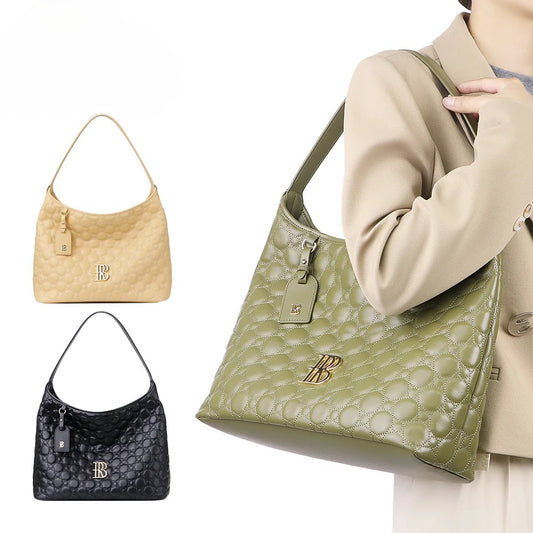 3269 Quilted Leather Tote Bag
