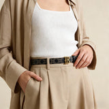 Genuine Cowhide Leather Women's Belt