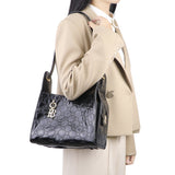 Royal Bagger Genuine Cow Leather Crossbody Bag for Women, Retro Fashion Underarm Shoulder Purse, Large Capacity 3268